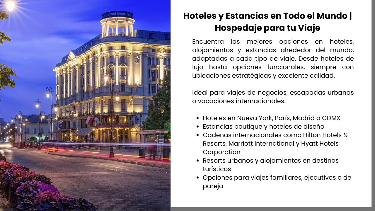 Hoteles & Estancias
