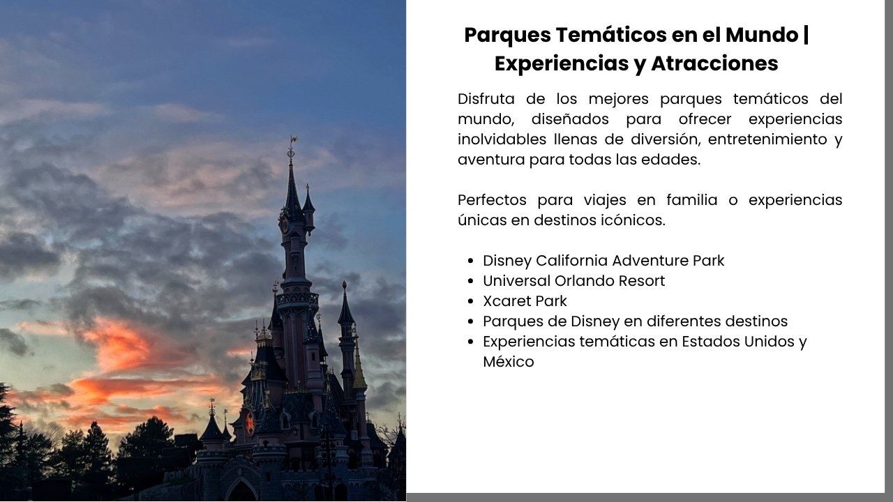 Parques Temáticos